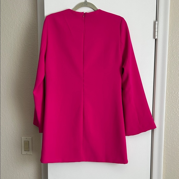 Zara Fuchsia Long Sleeve Dress - Picture 3 of 3
